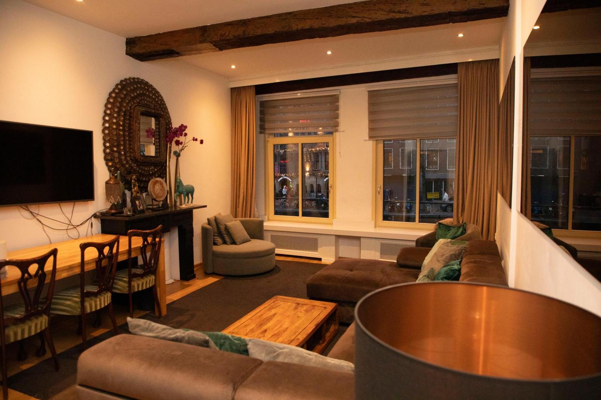 Red Light District B & B Canal View Amsterdam Bagian luar foto